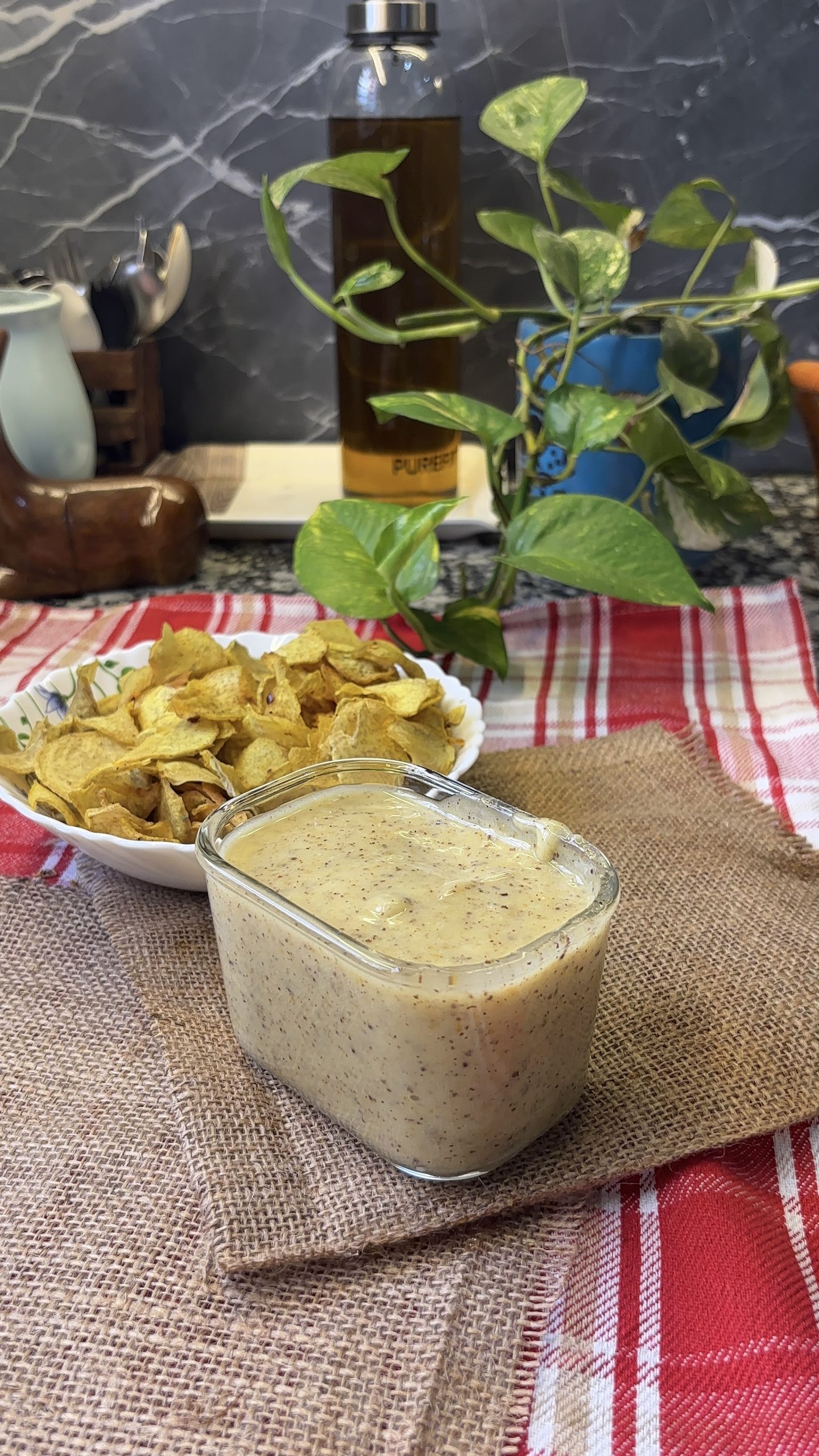 Thick homemade egg mayonnaise