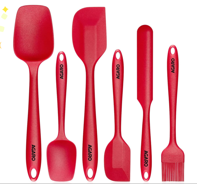 Silicone Spatula Set of 6,